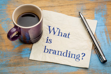 What is branding? Napkin concept.