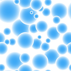 blue circles seamless