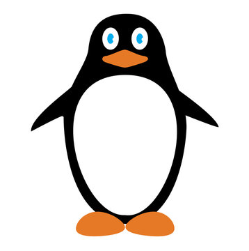 Vecotr Funny Penguin