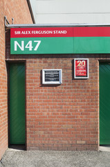 Obraz premium Sir Alex Ferguson Stand, Old Trafford, Manchester