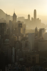 Hong Kong Island Smog