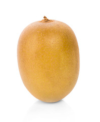 Fototapeta premium Yellow Flesh Kiwi Fruit Isolated