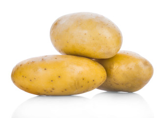 potato isolated on white background