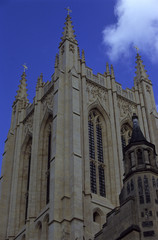Fototapeta na wymiar St Edmundsbury cathedral tower
