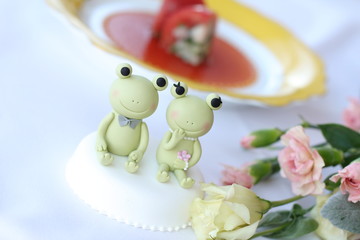 Naklejka premium 幸せな二人