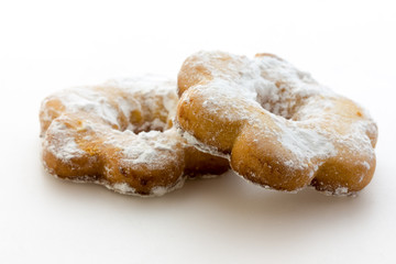 Biscuits filled with jam
