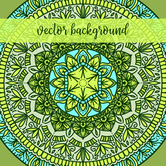 Flower Mandalas. Vintage decorative elements. Oriental pattern, vector illustration. Islam, Arabic, Indian turkish pakistan chinese ottoman