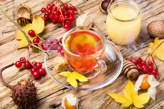 autumnal warming tea