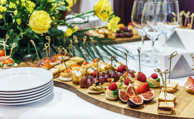 catering table