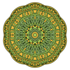 Flower Mandalas. Vintage decorative elements. Oriental pattern, vector illustration. Islam, Arabic, Indian turkish pakistan chinese ottoman