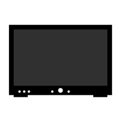 Monitor screen vector flat icon