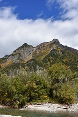 明神岳　上高地