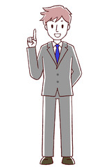 ビジネスマン　提案