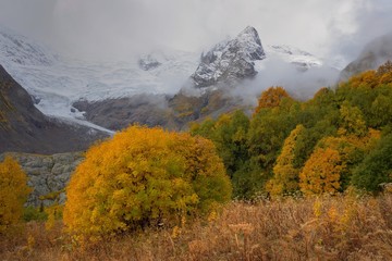 Caucasus in fall