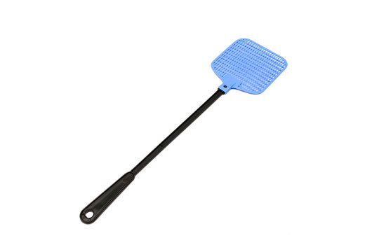 Mosquito swatter for killing insects. Image is isolated And white background ( clipping path )