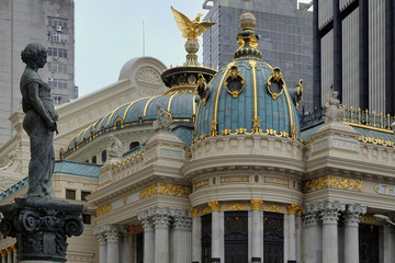 Brazil Rio de Janeiro theatro municipal