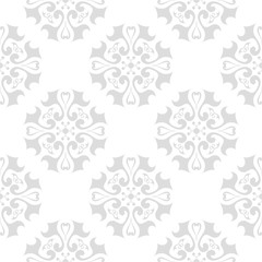 Seamless pattern with wallpaper ornaments