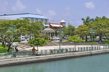 Obraz premium Bridgetown Waterfront, Barbados