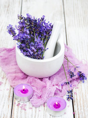 Obraz na płótnie Canvas fresh lavender flowers