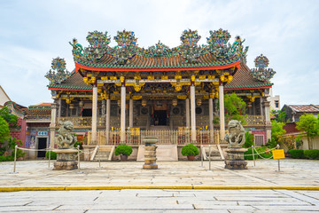 Naklejka premium Khoo Kongsi in Penang, Malaysia