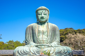 Daibutsu the great buddha at kotokuin temple in Kamakura, Kanagawa Prefecture, Japan