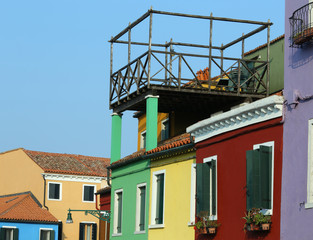 roof terrace also called altana in italian language above the ro