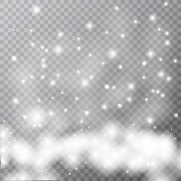 White glowing light burst explosion with transparent. Vector illustration for cool effect decoration with ray sparkles. Bright star. Transparent shine gradient glitter, bright flare. snow and smoke.