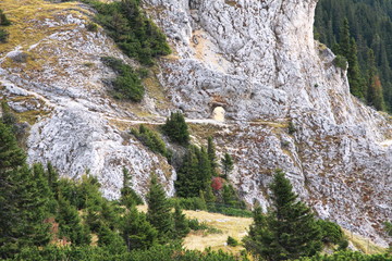 trail in the mountains