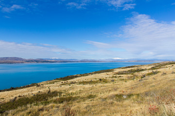 プカキ湖の絶景／ニュージーランド