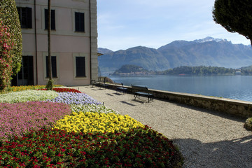 Lombardy, Lake Como,Tremezzo; Villa Carlotta,built end of 17th century, botanical gardens and museum.