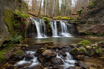 Fototapeta premium Wasserfall am Wehrenbach