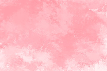 Pink watercolor background. Digital painting.