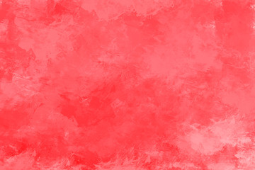 Fototapeta premium Red watercolor background. Digital painting.