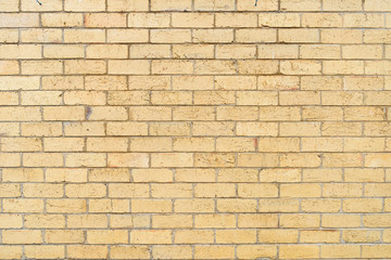 Background and texture of  light color brick wall surface.