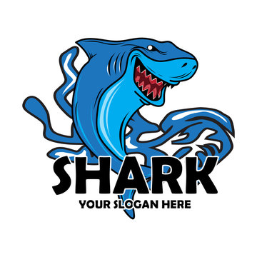 Sharks logo for a sport team