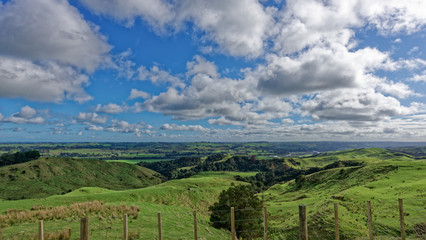 Idyllic countryside in New Zealand