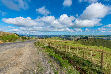 Fototapeta na wymiar Idyllic countryside in New Zealand