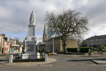 Mungo Park statue, Selkirk