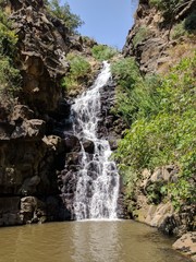 waterfall in forest