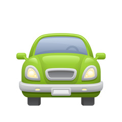 Green Car - Novo Icons. A professional, pixel-perfect icon designed on a 32 x 32 pixel grid and redesigned on a 16 x 16 pixel grid for very small sizes.