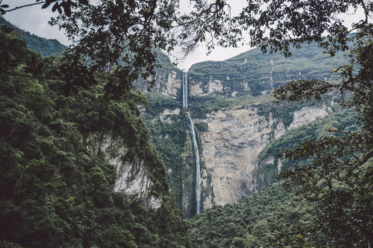 Gocta Wasserfall