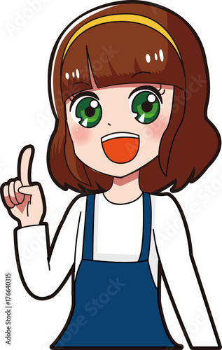 少女漫画風の女の子のイラスト Stock Image And Royalty Free Vector Files On Fotolia Com Pic 176640315