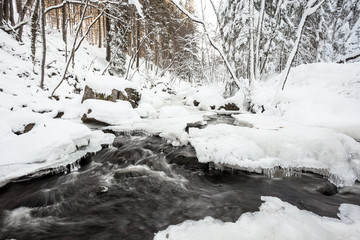 river in the valley