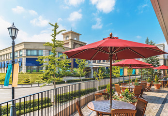 美しいショッピングストリート