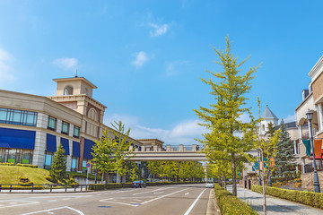 美しいショッピングストリート