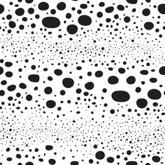 Dalmatian seamless pattern