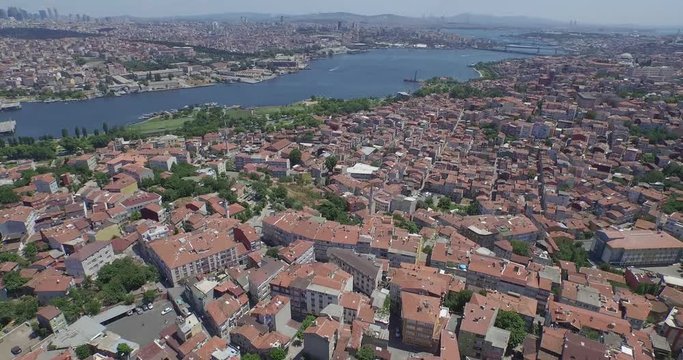 aerial view of Istanbul
