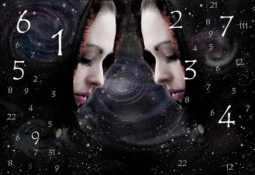 Woman,Universe ,numerology