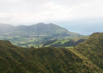 Paisagem das Furnas, São Miguel, Açores, Portugal
