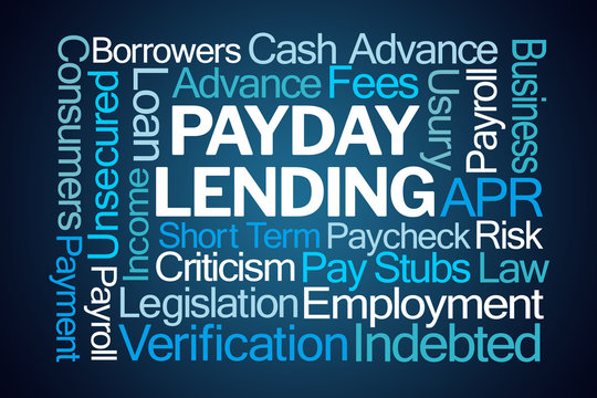 Payday Lending Word Cloud